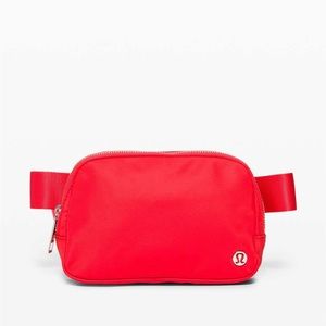 discontinued red lululemon belt bag